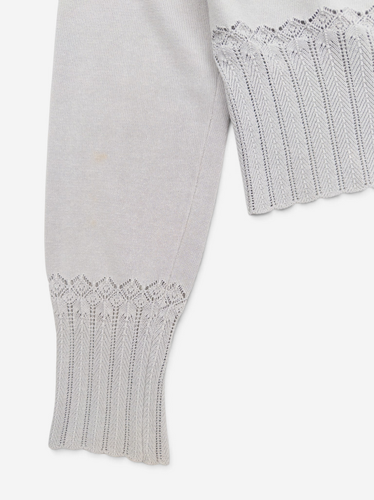 Dior by Galliano SS00 Lace Cardigan – cuff detail