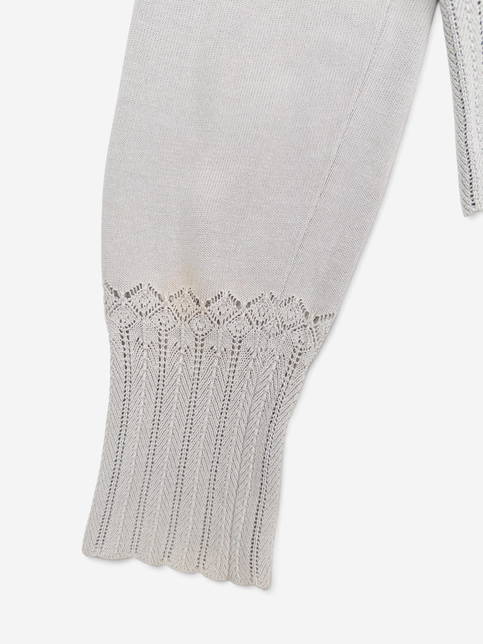 Dior by Galliano SS00 Lace Cardigan – hem detail