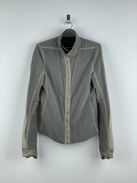Rick Owens SS14 'Vicious' Translucent Mollino Aircut Biker Jacket