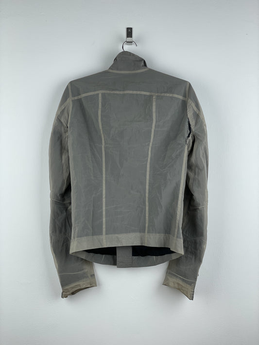 Rick Owens SS14 'Vicious' Translucent Mollino Aircut Biker Jacket