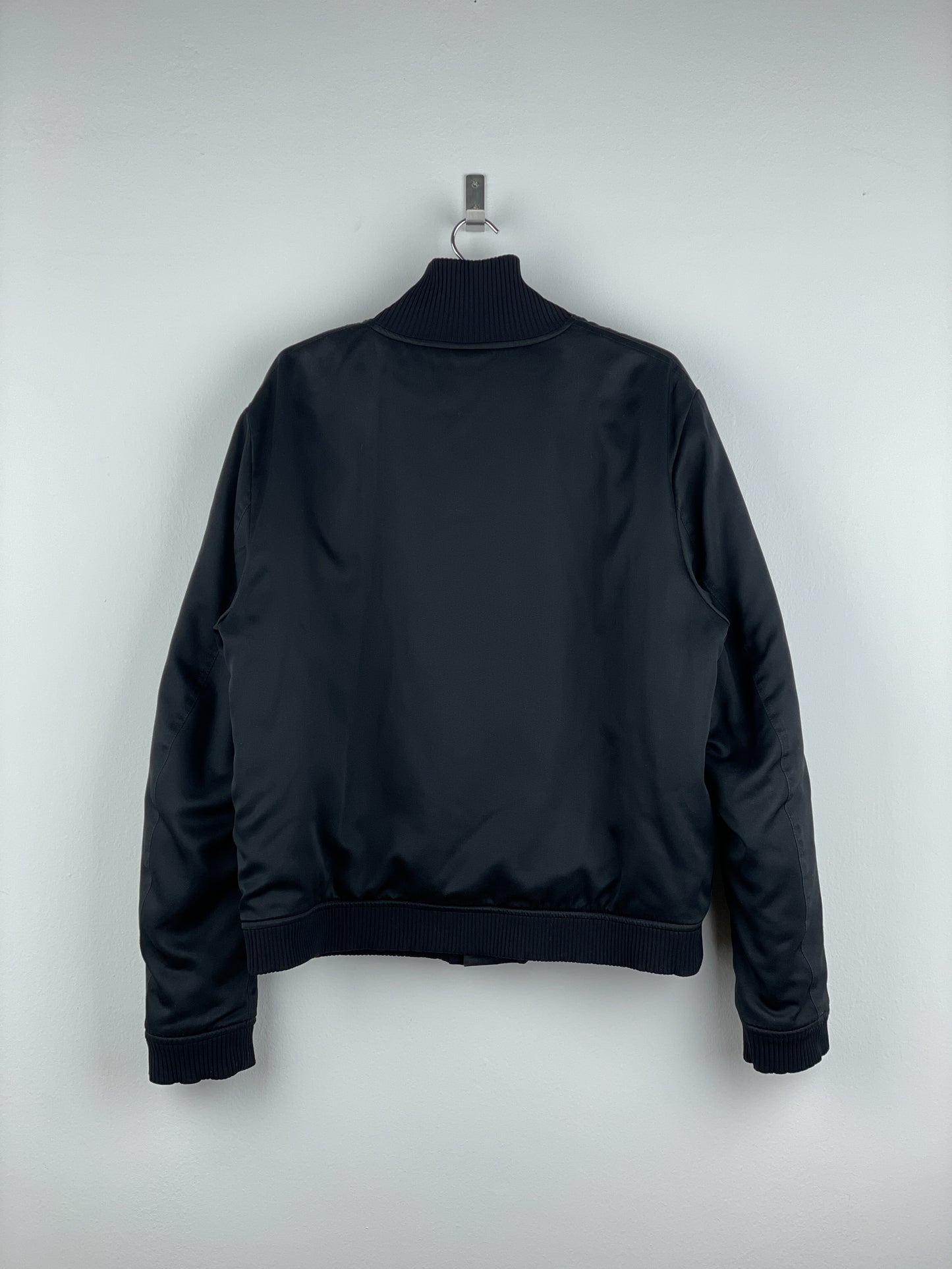 Helmut Lang AW00 Ballistic Nylon High Neck Bomber Jacket