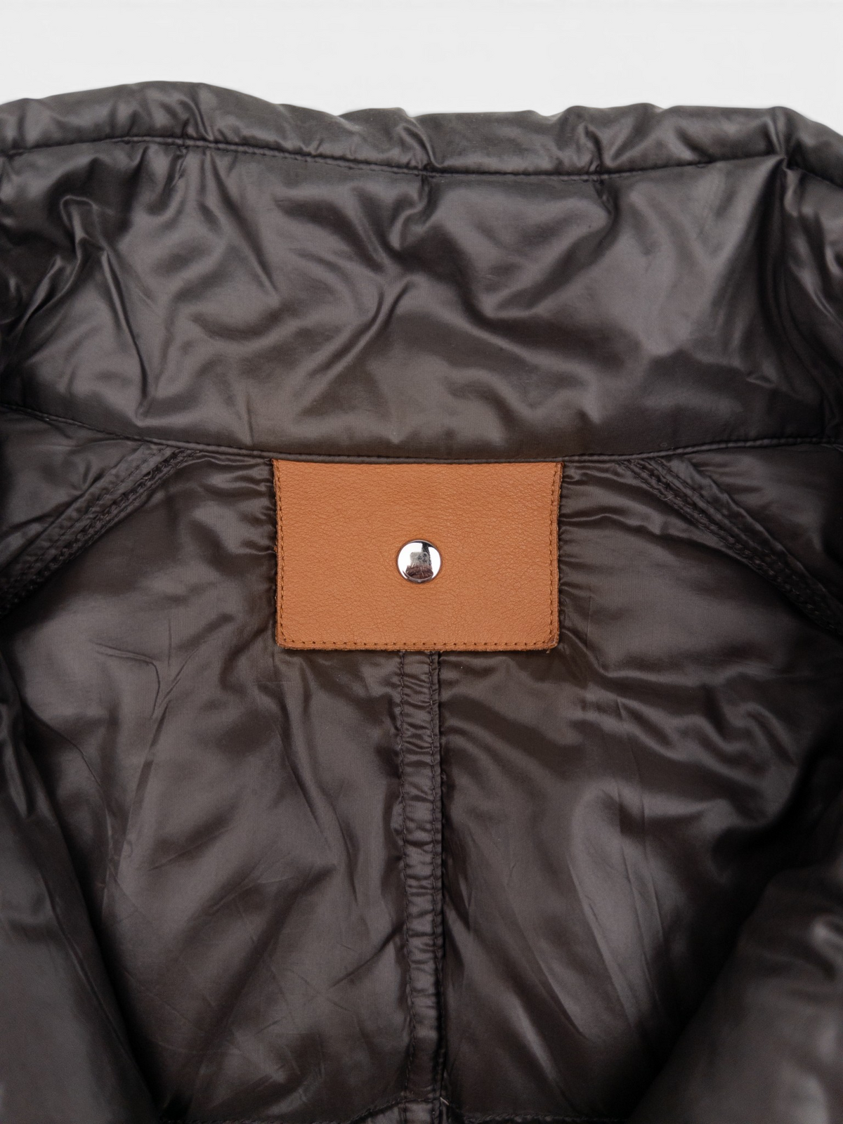 Hermes Sellier Puffer Jacket – inner detail