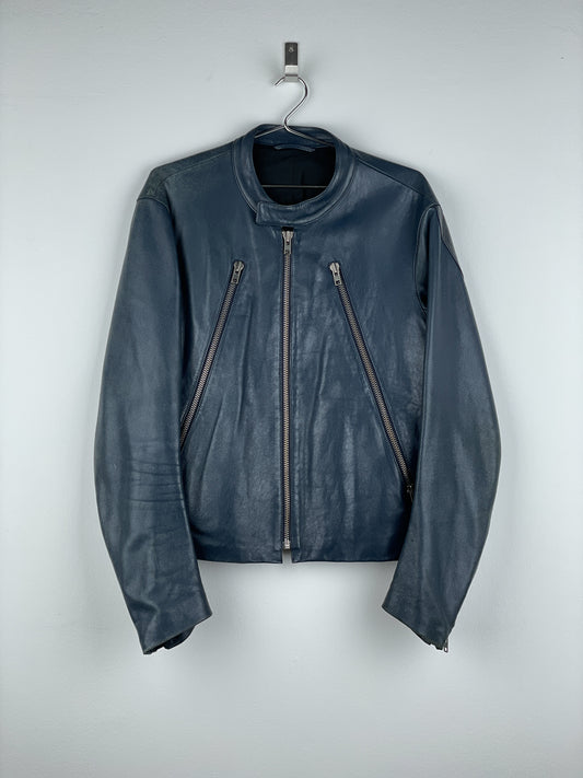 Maison Margiela AW06 5-Zip Leather Biker Jacket