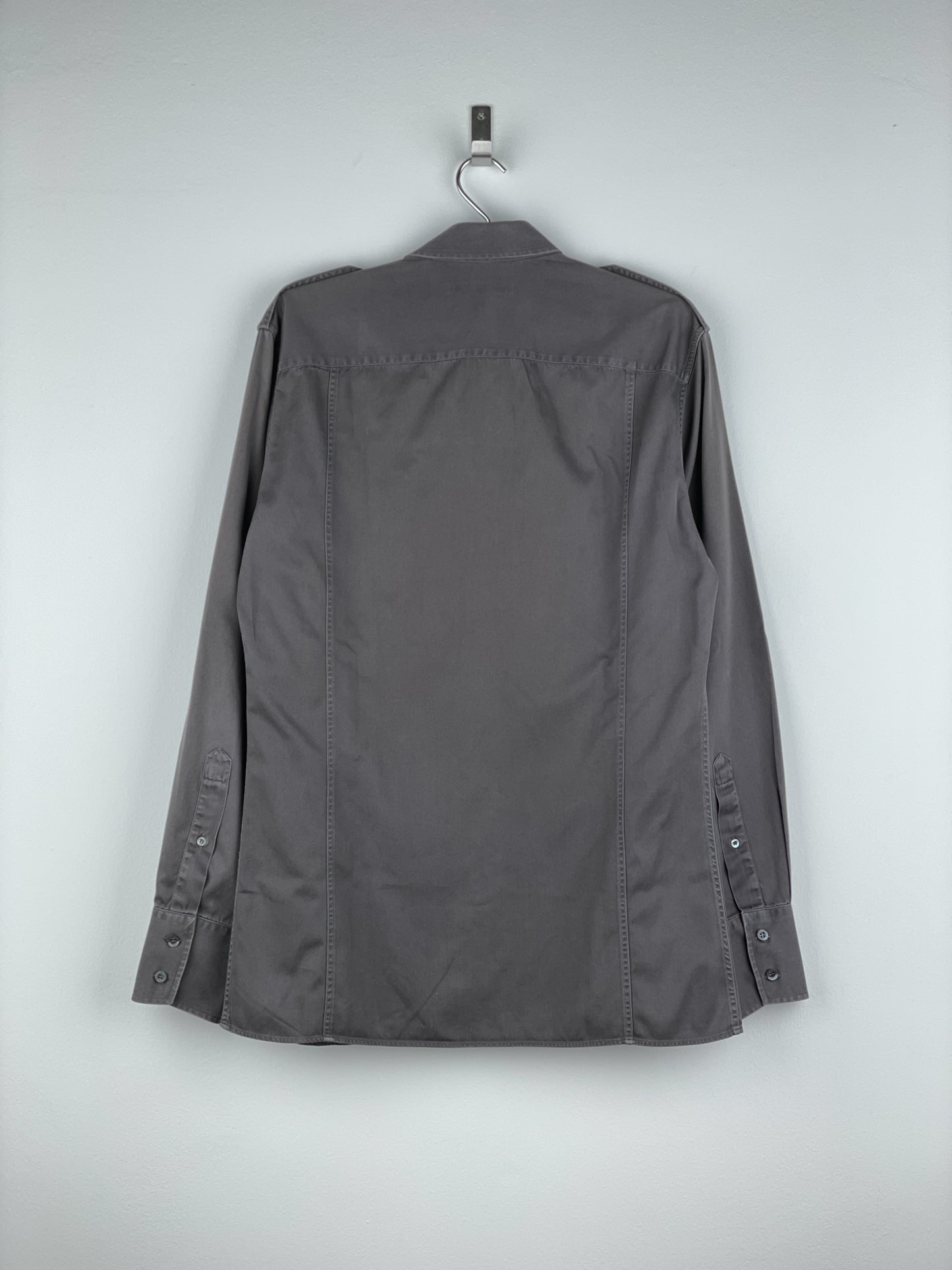 Gucci by Tom Ford 1990s Military-Pocket Button-Up Shirt