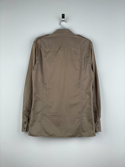 Gucci by Tom Ford SS01 Military-Pocket Button-Up Shirt