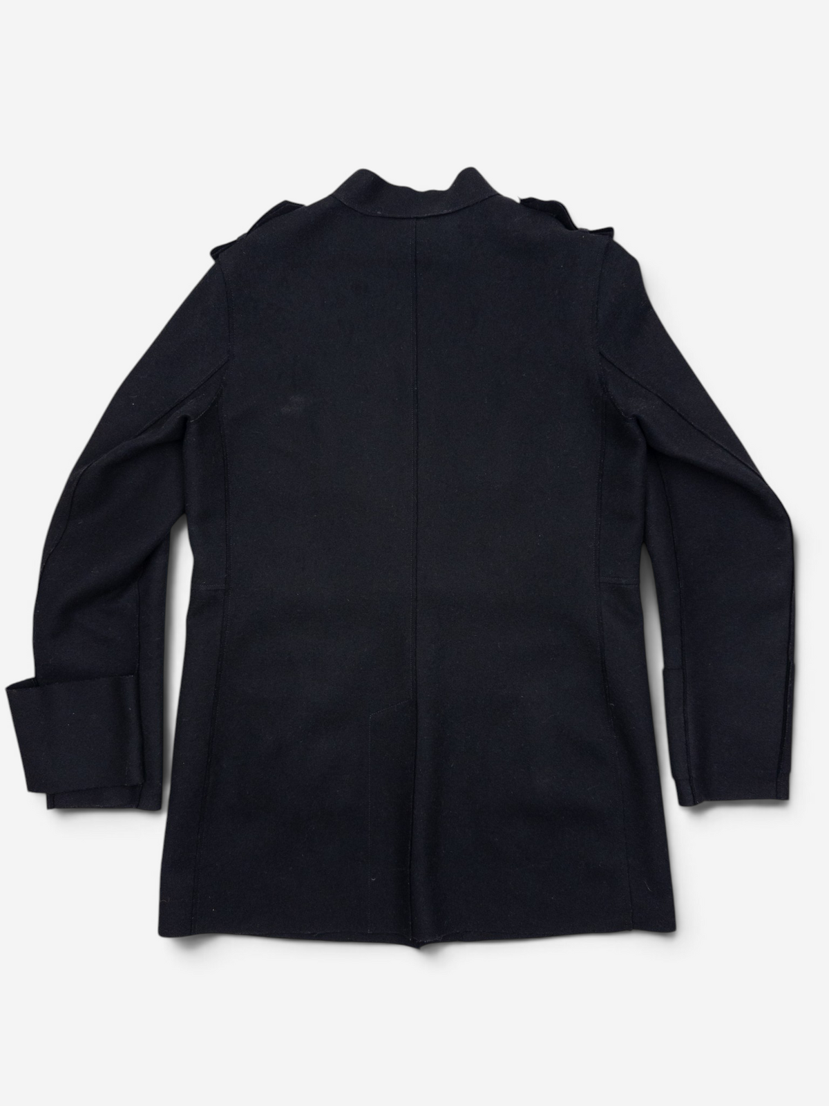 Kris van Assche 2010s Military Overshirt – back view