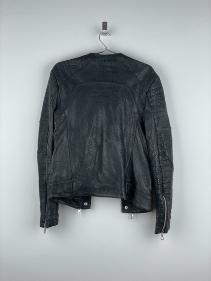 Balmain x H&M AW15 Double-Zipper Biker Leather Jacket