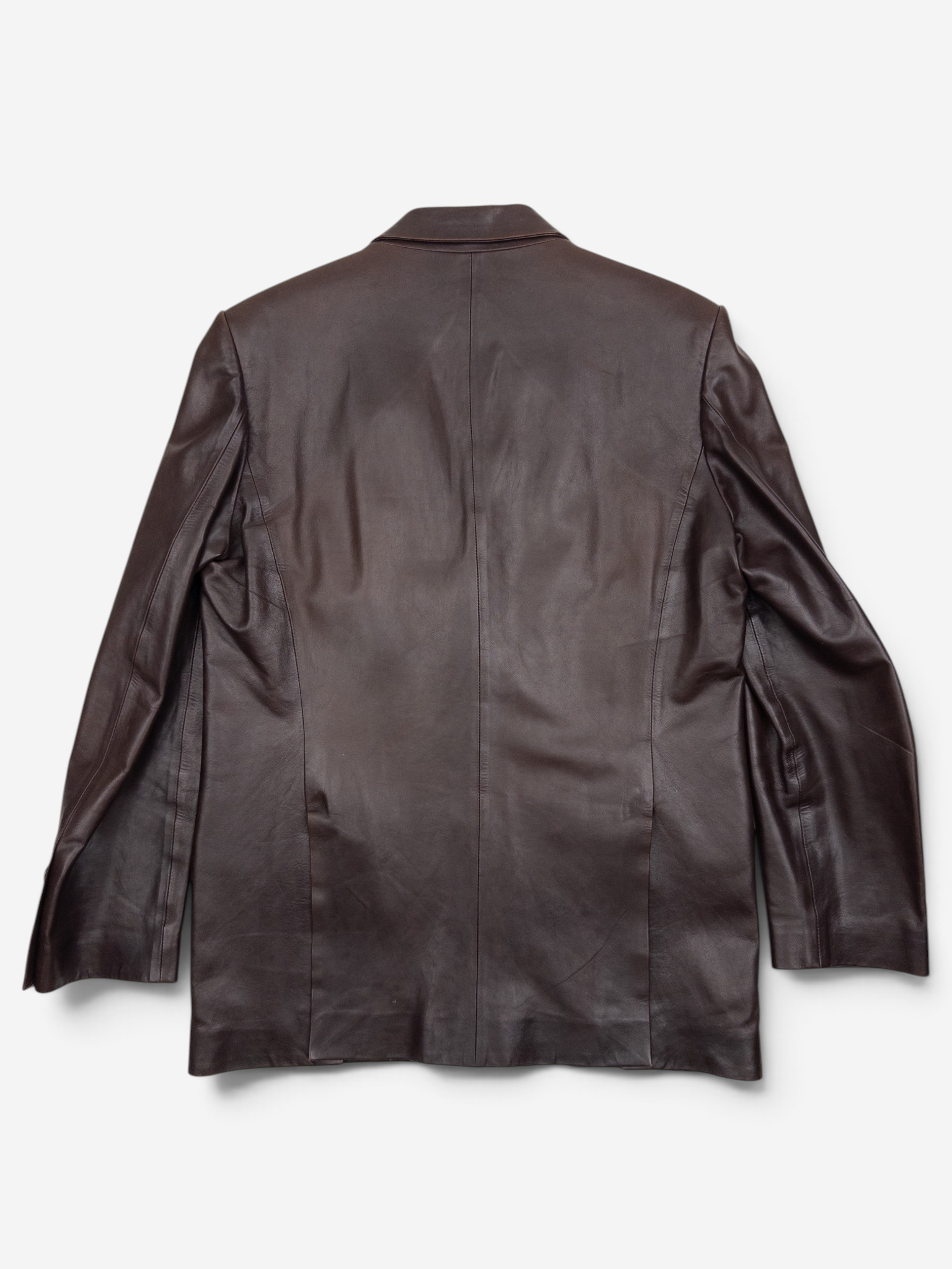 Gucci by Tom Ford SS98 Leather Blazer Jacket – back view