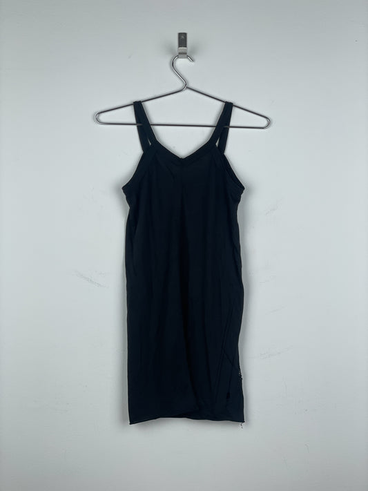 Rick Owens Lilies SS07 'Wishbone' Distressed Scoop-Neck Minidress