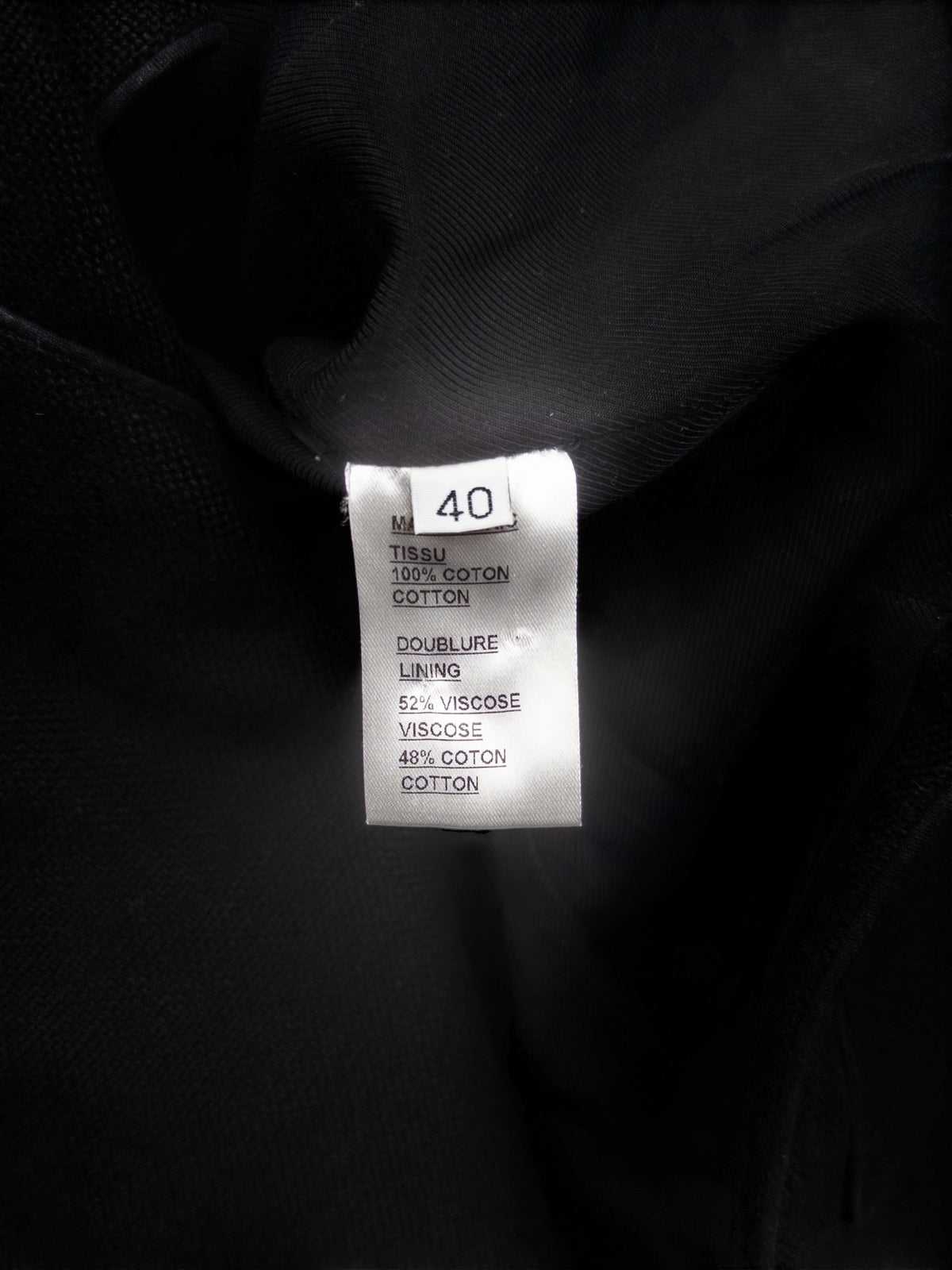 Balmain by Decarnin 2010s Military Napoleon Blazer Jacket – care label