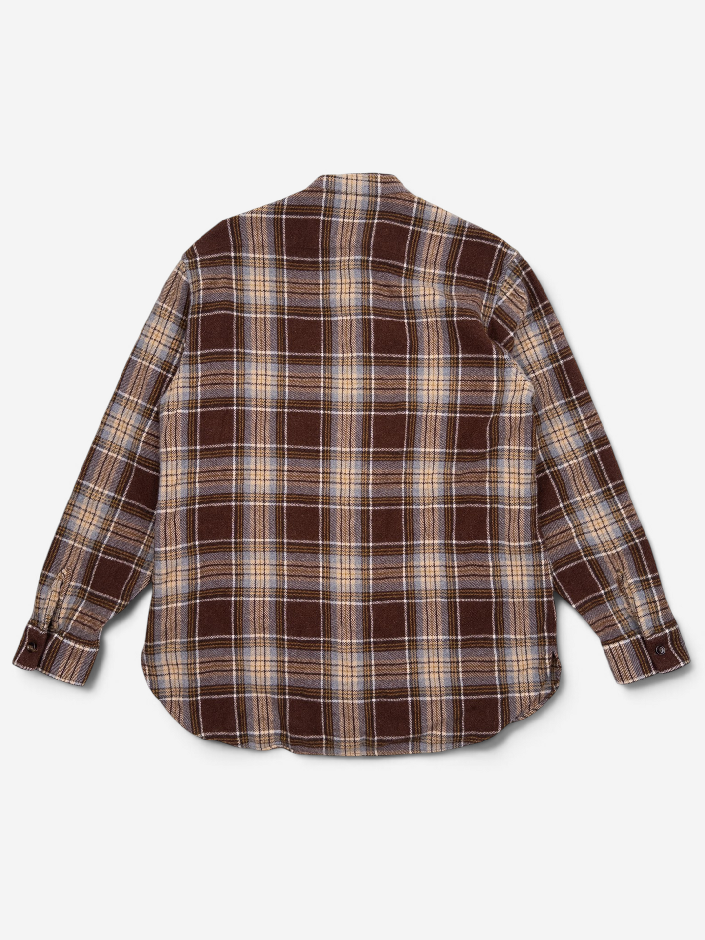Gucci by Alessandro Michelle Plaid Flannel Button-Up Shirt – back view