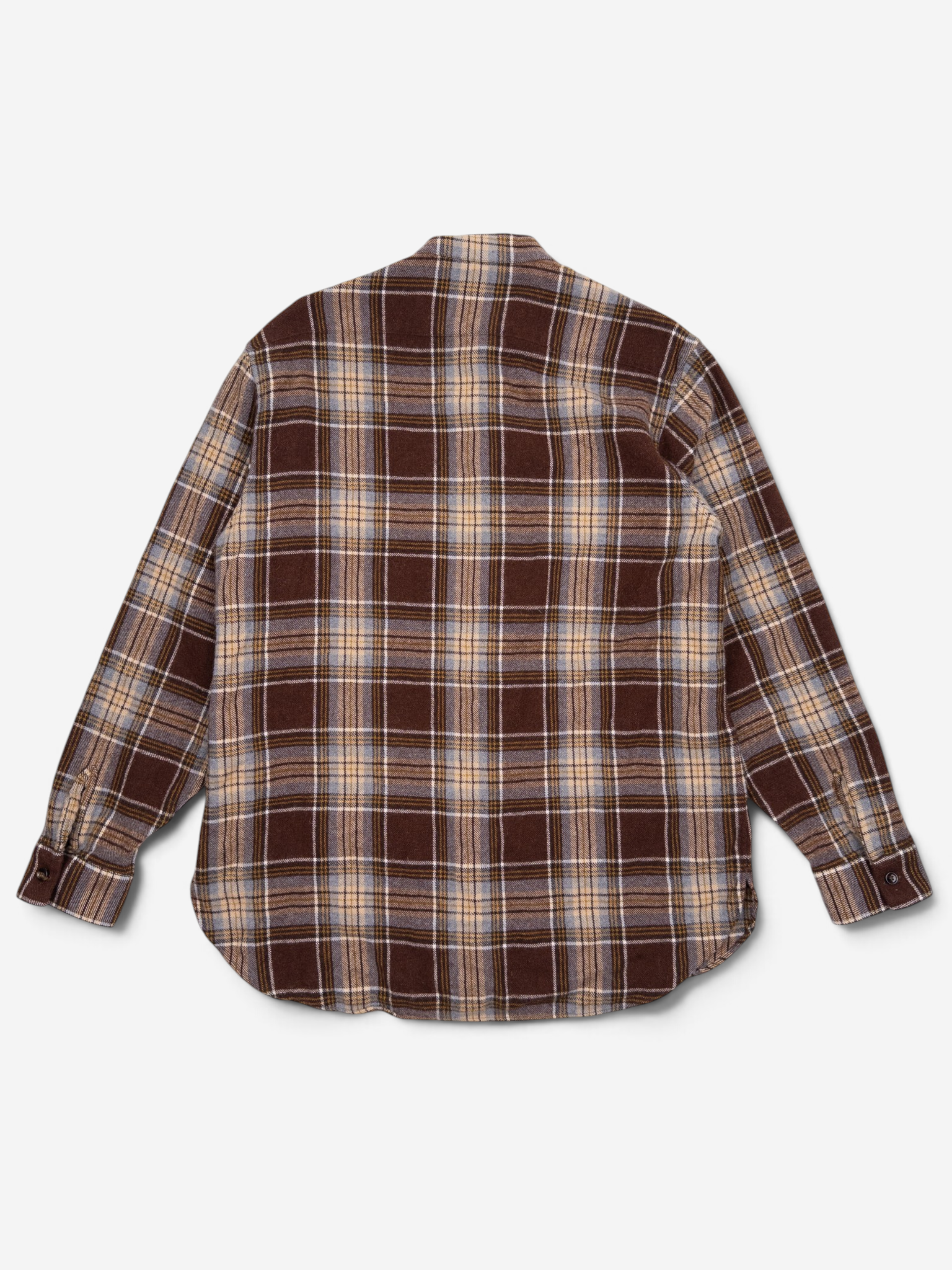 Gucci by Alessandro Michelle Plaid Flannel Button-Up Shirt – back view