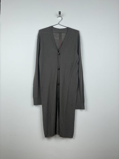 Rick Owens SS12 'Naska' Longline Bamboo Cardigan