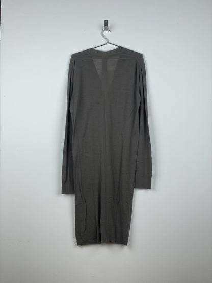 Rick Owens SS12 'Naska' Longline Bamboo Cardigan