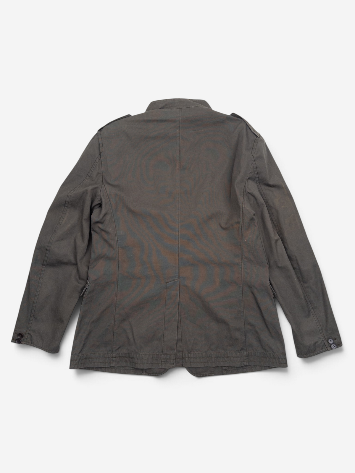Gucci by Tom Ford 2000s Multi-Pocket Military Field Jacket – chest pocket detail