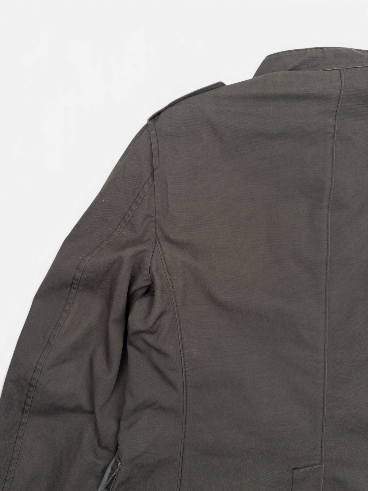 Gucci by Tom Ford 2000s Multi-Pocket Military Field Jacket – back view