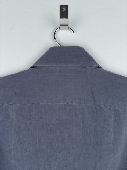 Gucci by Tom Ford 1990s Panelled Button-Up Shirt (grey)