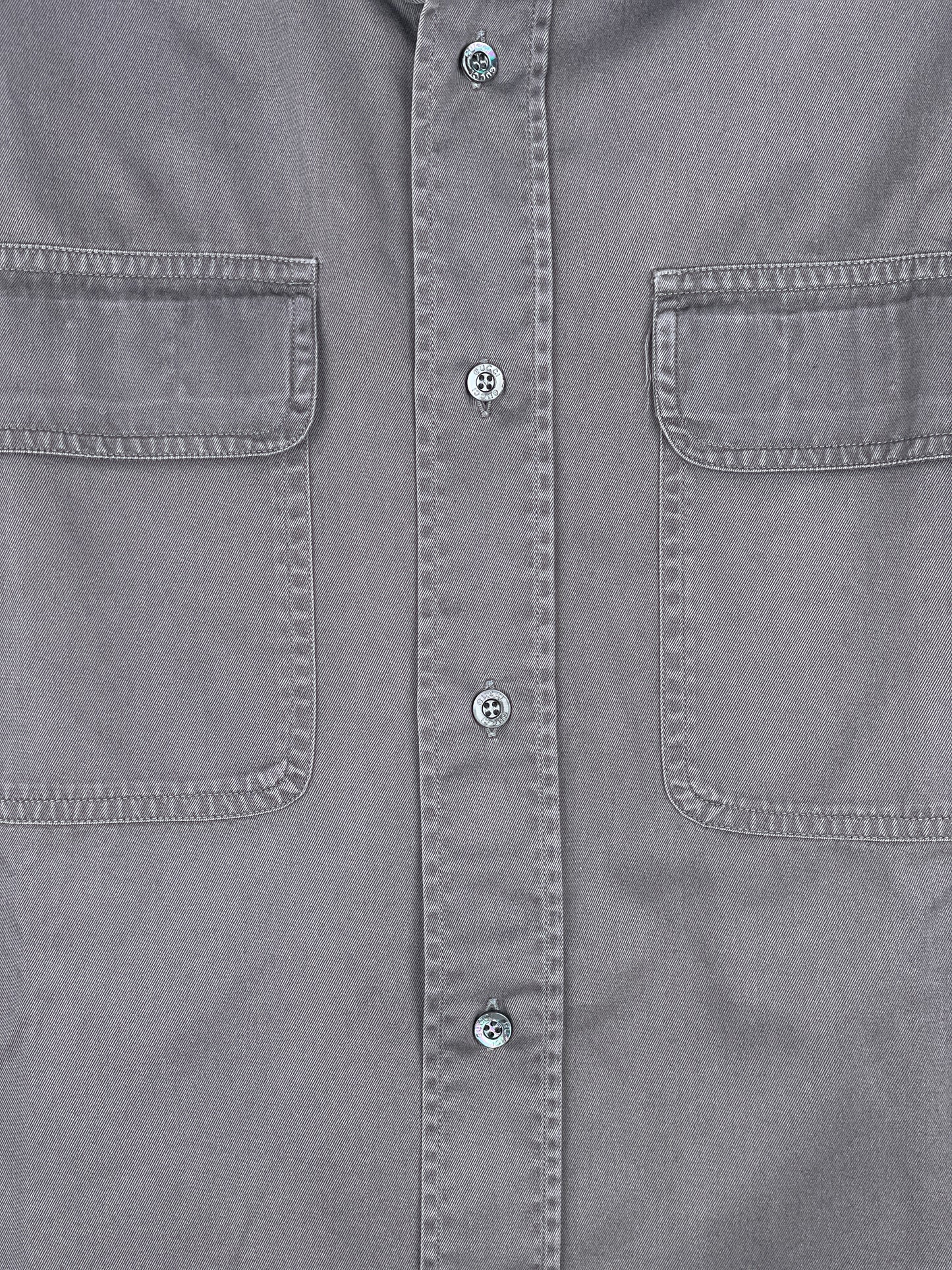 Gucci by Tom Ford 1990s Military-Pocket Button-Up Shirt