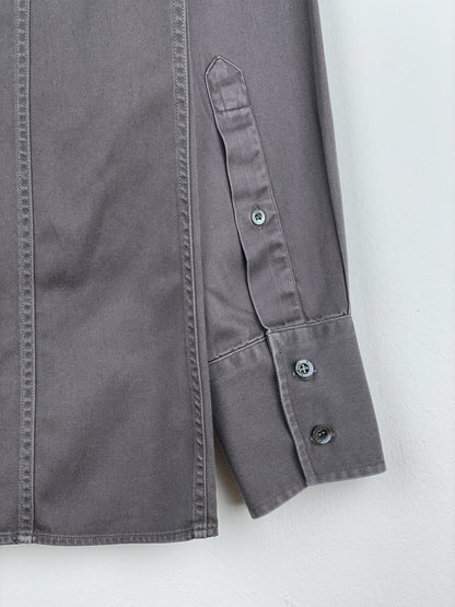 Gucci by Tom Ford 1990s Military-Pocket Button-Up Shirt
