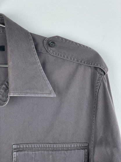 Gucci by Tom Ford 1990s Military-Pocket Button-Up Shirt