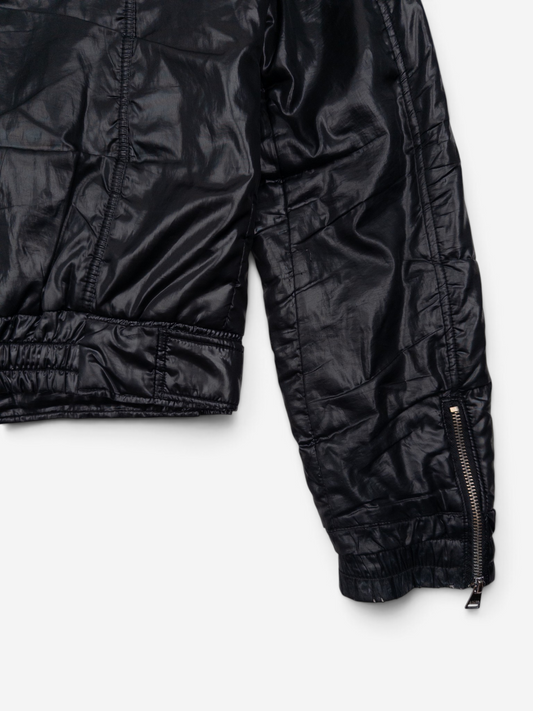 Dolce & Gabbana 2000s Biker Puffer Jacket – sleeve zip detail
