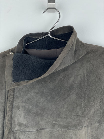 Rick Owens AW14 'Moody' Shearling Leather Mollino Jacket