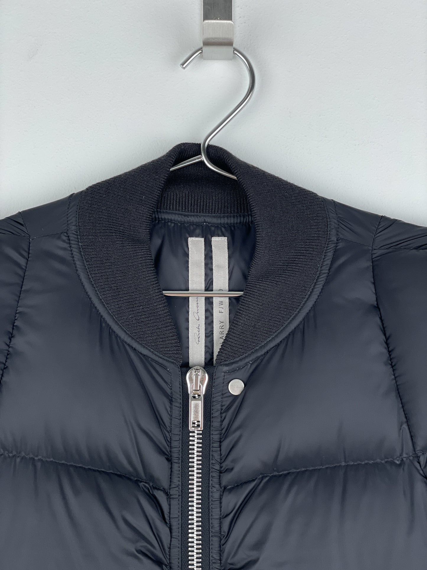 Rick Owens AW19 LARRY Cropped Puffer Jacket
