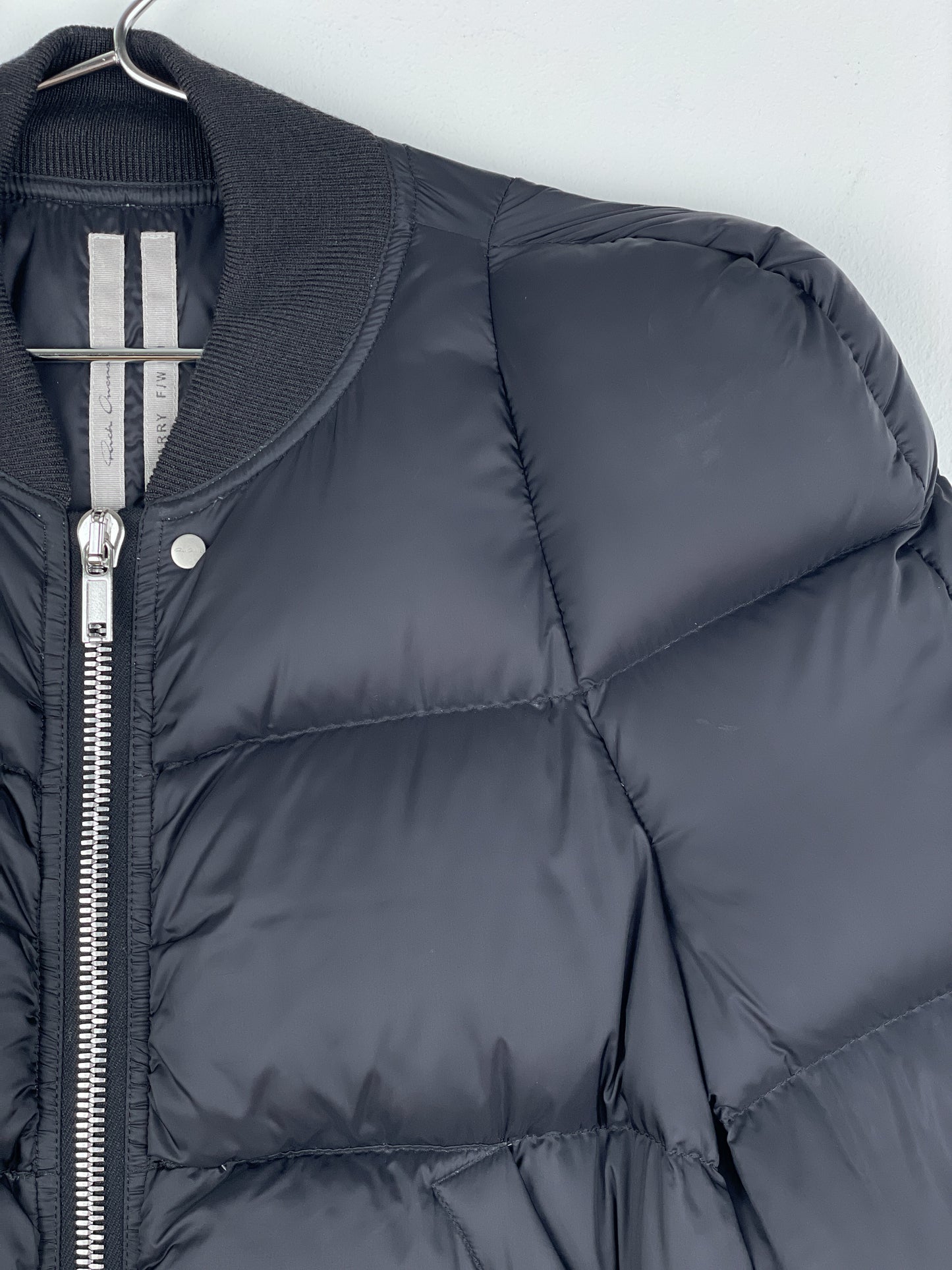 Rick Owens AW19 LARRY Cropped Puffer Jacket