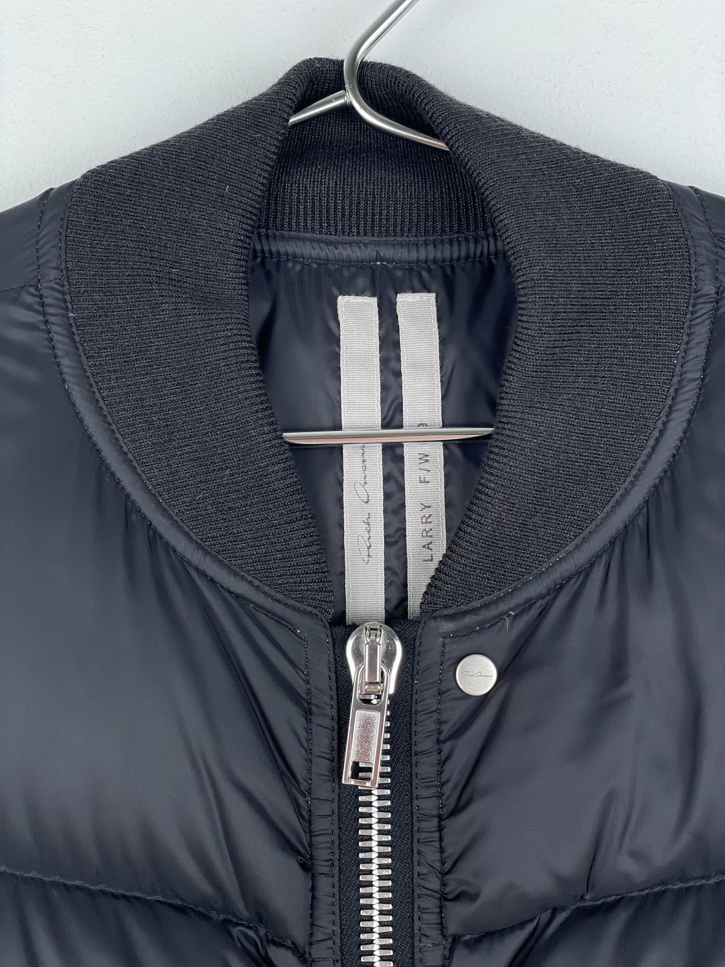 Rick Owens AW19 LARRY Cropped Puffer Jacket