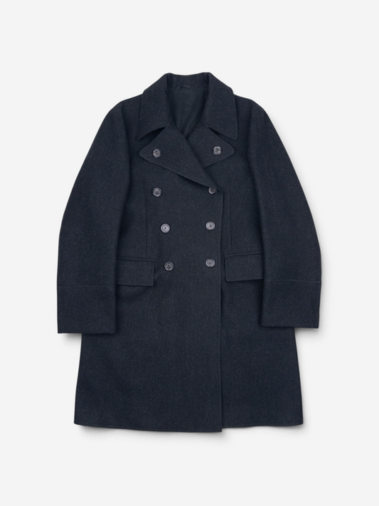 Prada 2000s Double Breasted Coat – front view