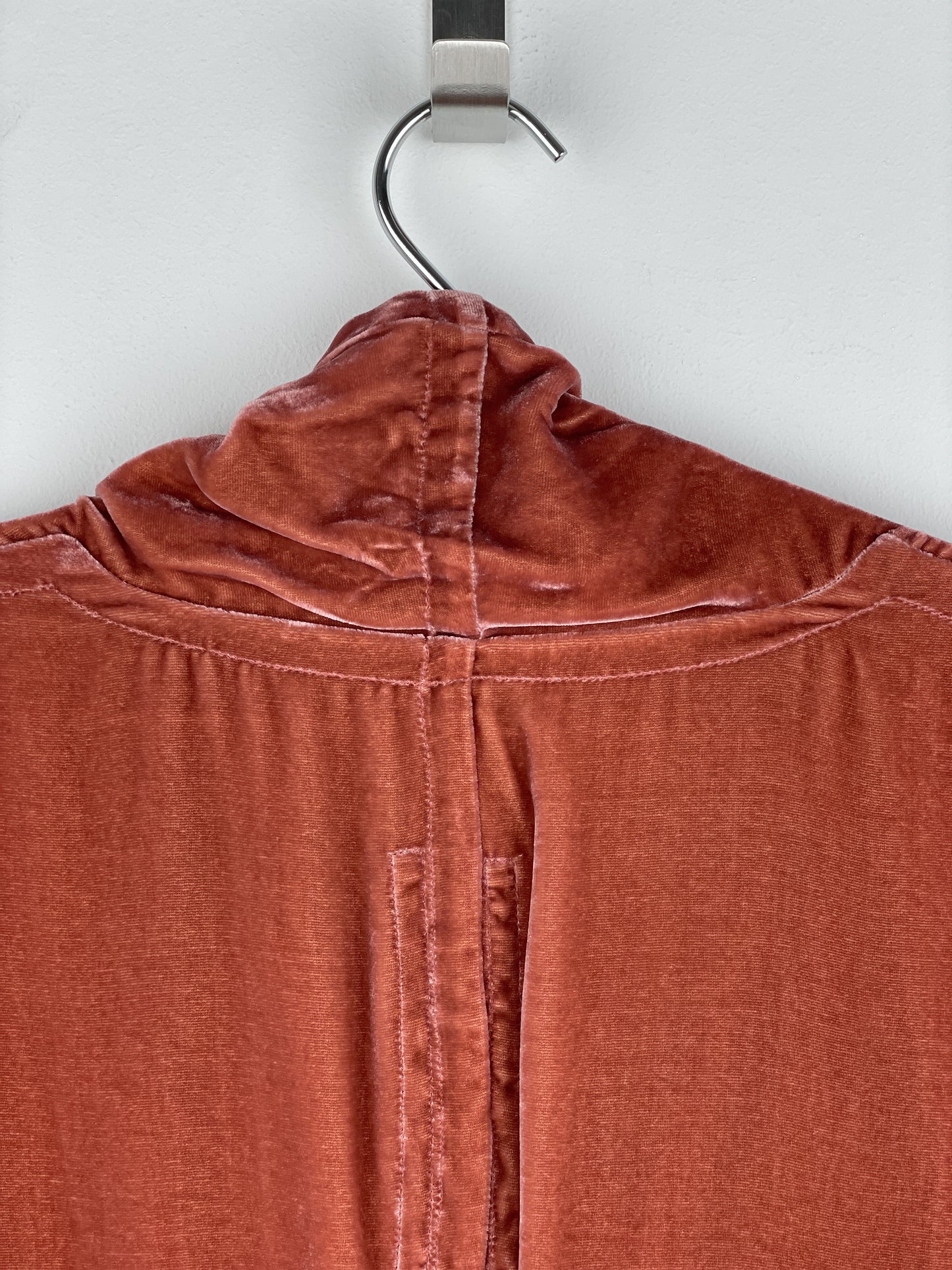 Rick Owens AW19 'Larry' Velvet Kimono Tie Blazer Jacket