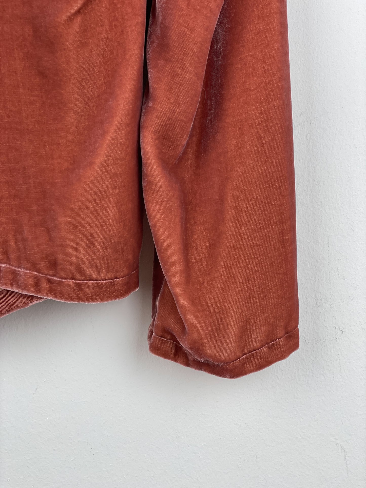 Rick Owens AW19 'Larry' Velvet Kimono Tie Blazer Jacket