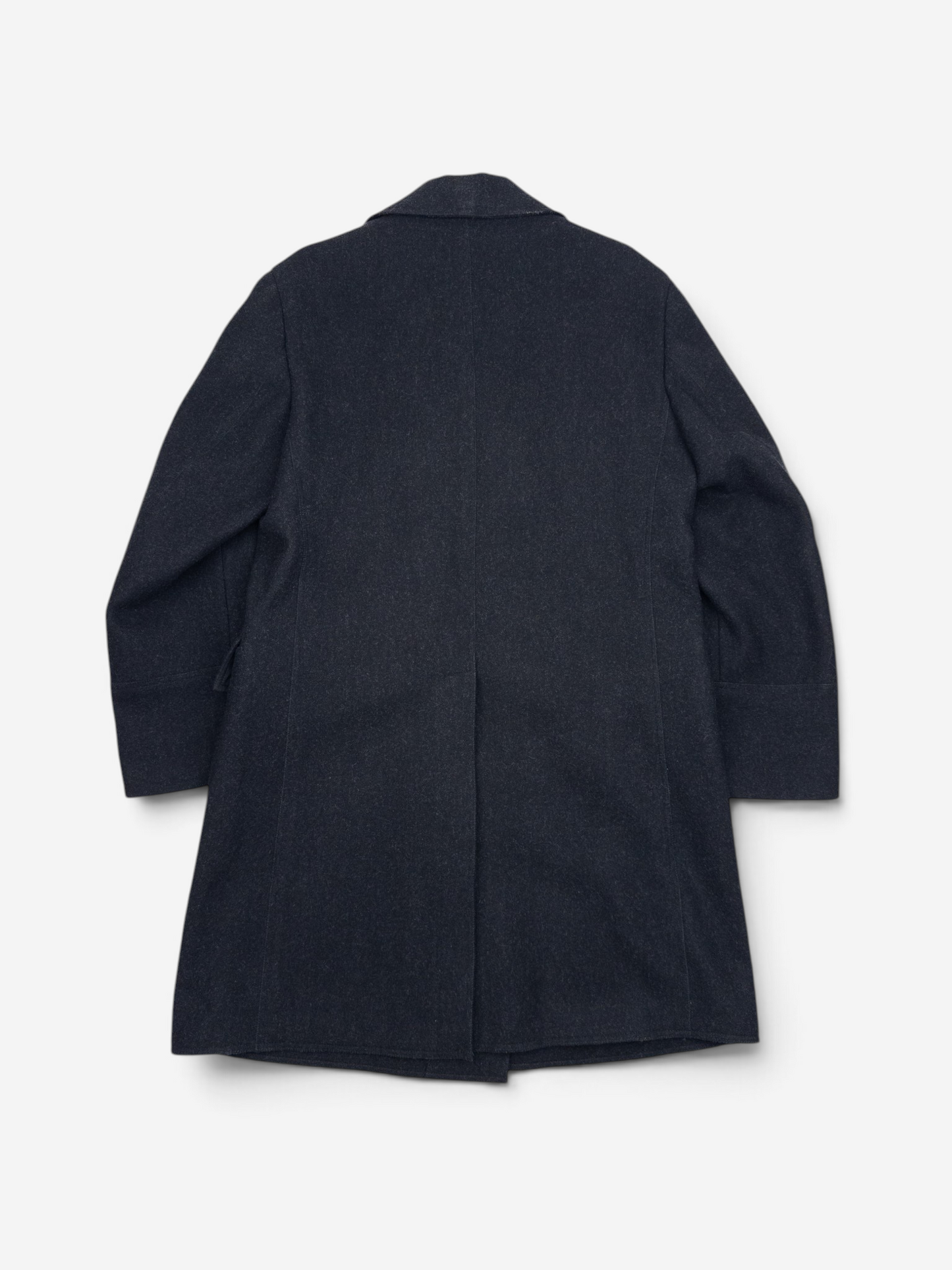 Prada 2000s Double Breasted Coat – back view