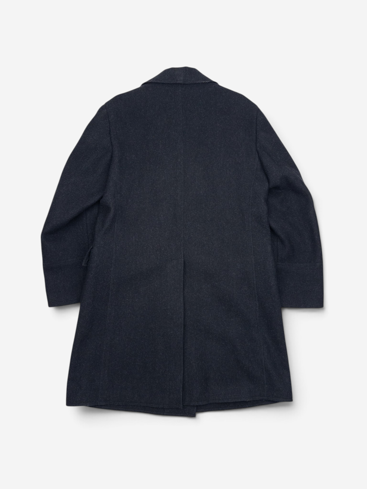 Prada 2000s Double Breasted Coat – back view