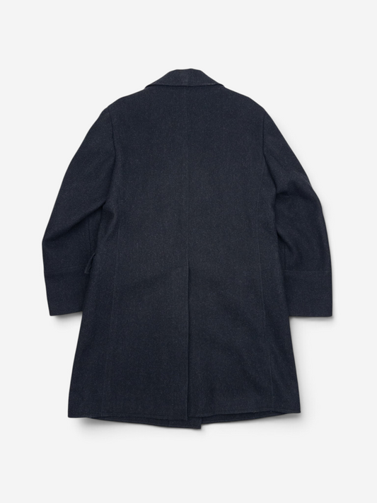 Prada 2000s Double Breasted Coat – back view