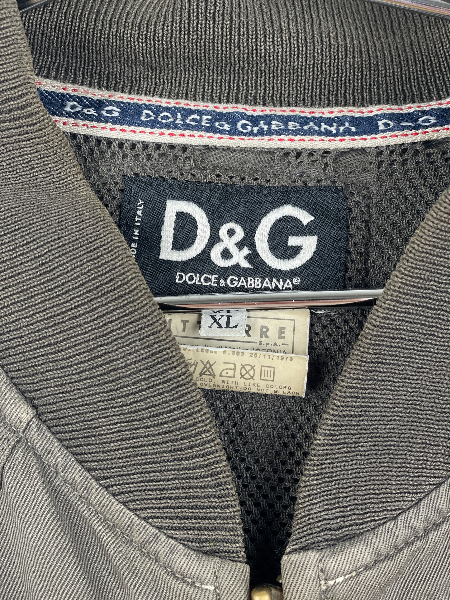 Dolce & Gabbana AW03 Multi-Pocket Cargo Bomber Jacket
