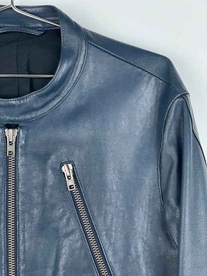 Maison Margiela AW06 5-Zip Leather Biker Jacket