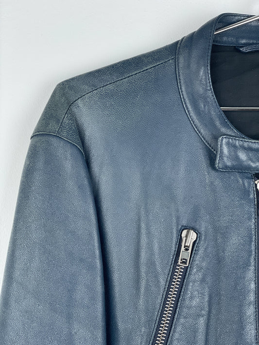 Maison Margiela AW06 5-Zip Leather Biker Jacket – photo 4