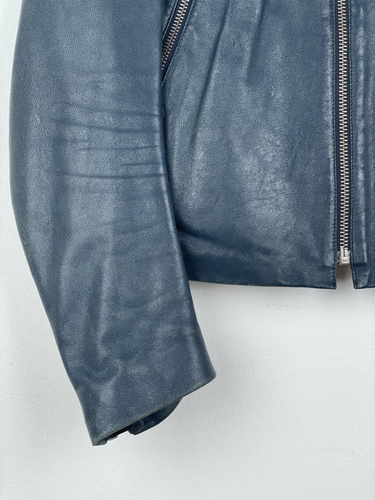 Maison Margiela AW06 5-Zip Leather Biker Jacket – photo 6