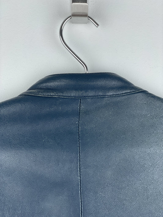 Maison Margiela AW06 5-Zip Leather Biker Jacket – photo 9