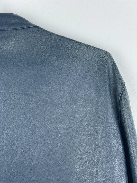 Maison Margiela AW06 5-Zip Leather Biker Jacket – photo 11