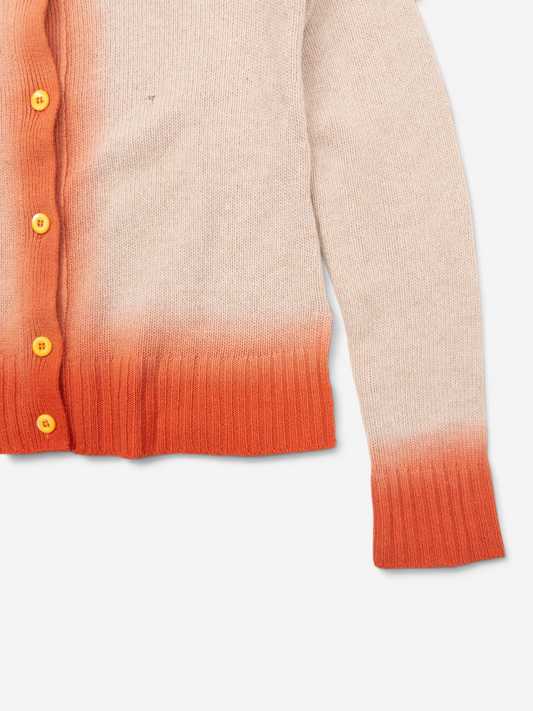 Prada AW11 Ombre Trim Knit Cardigan – sleeve detail