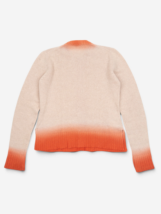 Prada AW11 Ombre Trim Knit Cardigan – back view