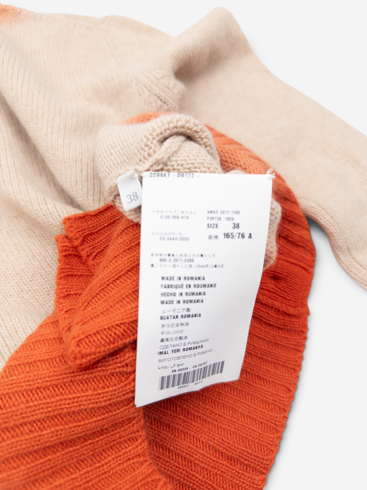Prada AW11 Ombre Trim Knit Cardigan – care label