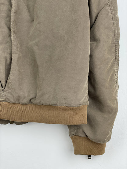 Dolce & Gabbana AW03 Hooded Zip-Sleeve Backzip Bomber Jacket