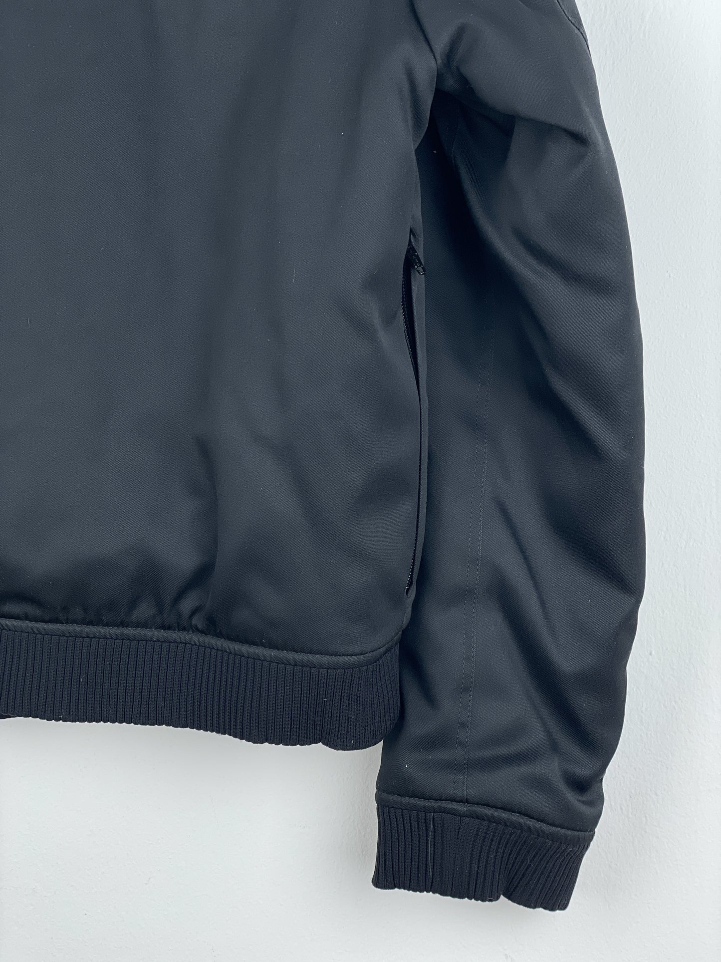 Helmut Lang AW00 Ballistic Nylon High Neck Bomber Jacket