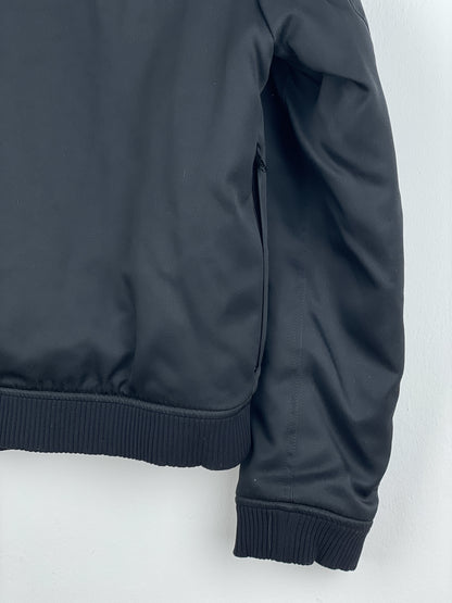 Helmut Lang AW00 Ballistic Nylon High Neck Bomber Jacket