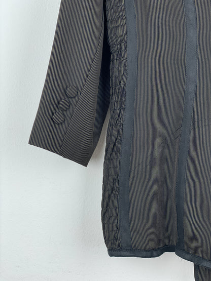 Jean Paul Gaultier AW89 ‘Femmes Entre Elles’ Deconstructed Bondage Multi-Zipper Blazer