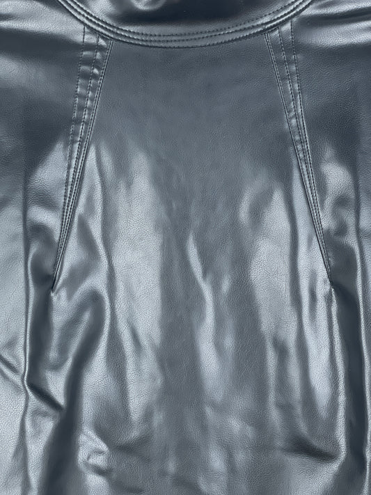 Jean Paul Gaultier 1990s Backzip Bondage Fetish Rubber Top – photo 4