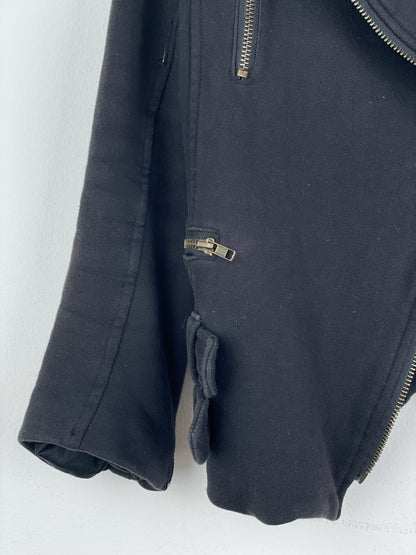 Balmain Military Patch Biker Jacket